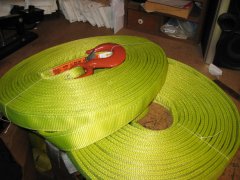 2" x 100', 2-ply, stump puller strap